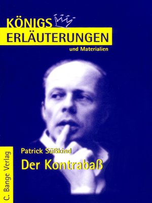 cover image of Der Kontrabaß von Patrick Süskind.  Textanalyse und Interpretation.